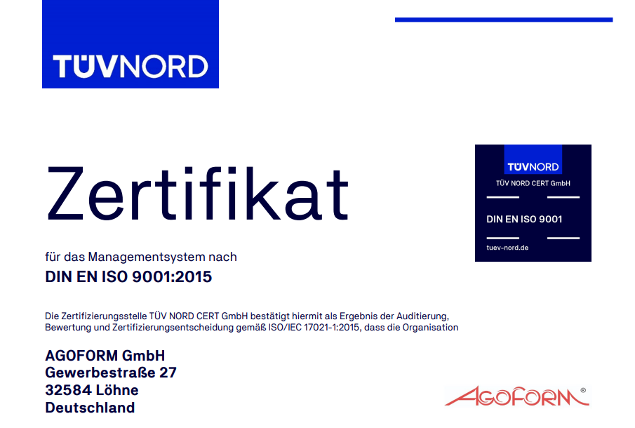 QM-Zertifikat Deutsch Zertifikat downloaden